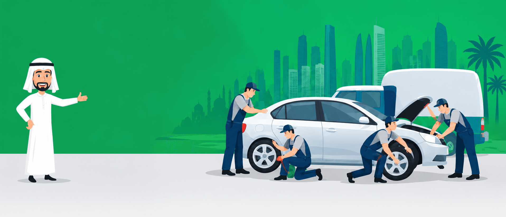 Profixes 24/7 Mobile Car Battery Replacement & Auto Repair AC Abu Dhabi