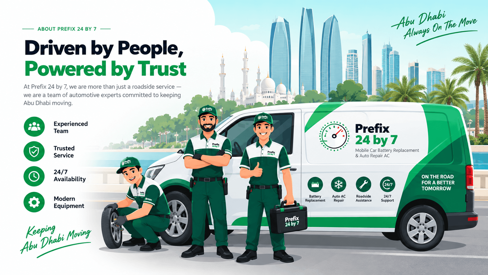 Profixes 24/7 Mobile Auto Care & Roadside Assistance Abu Dhabi